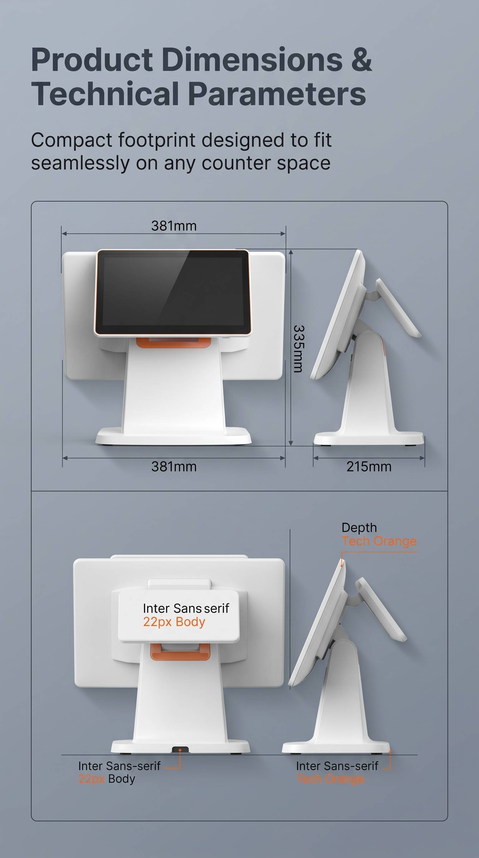 KBM-HD21 Smart POS Terminal