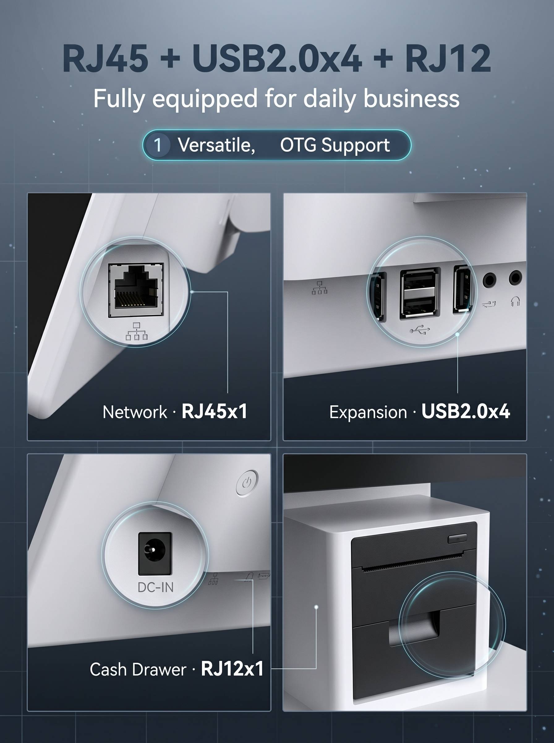 KBM-HD15 Smart POS Terminal